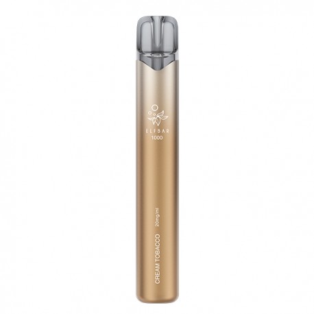 Elf bar EB1000 DISPOSABLE - Cream Tobacco
