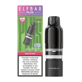 Elfbar Plus Refill Pack - Watermelon - 8+2ml - 20mg/ml - 1pz