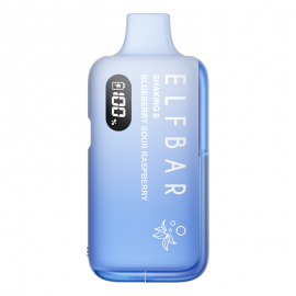 ElfBar Shaking-S Kit Blueberry Sour Raspberry - 2+10 ml - 20 mg/ml