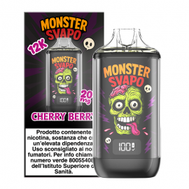 Monster Puff Kit - Cherry Berry - 10ml - 20mg/ml
