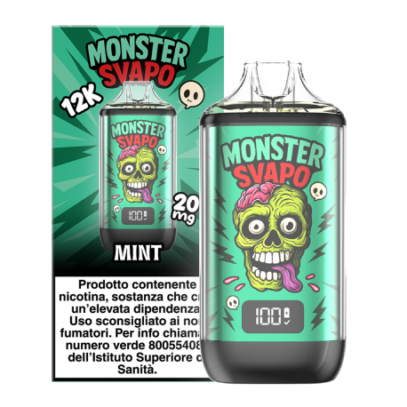 Monster Puff Kit - Mint - 10ml - 20mg/ml