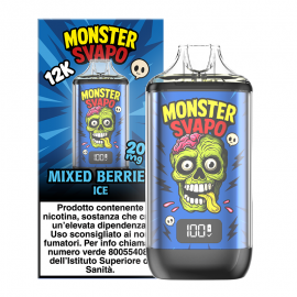 Monster Puff Kit - Mixed Berries Ice - 10ml - 20mg/ml