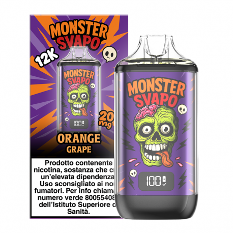 Monster Puff Kit - Orange Grape - 10ml - 20mg/ml