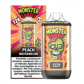 Monster Puff Kit - Peach Watermelon - 10ml - 20mg/ml