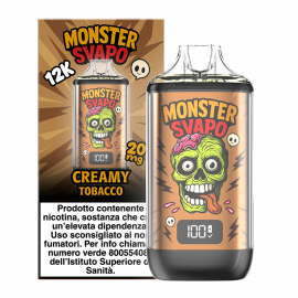 Monster Puff Kit - Creamy Tobacco - 10ml - 20mg/ml