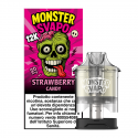 Monster Puff Prefilled Pod Strawberry Candy - 10ml - 1pc