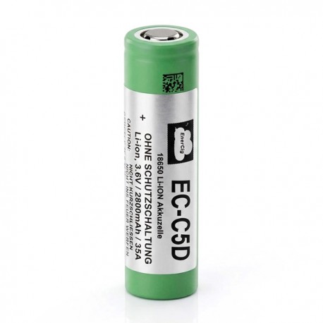 EnerCig EC-C5A 18650 2800mAh flat