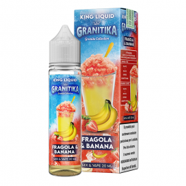 King Liquid Granitika Fragola & Banana - Mix and Vape - 20ml
