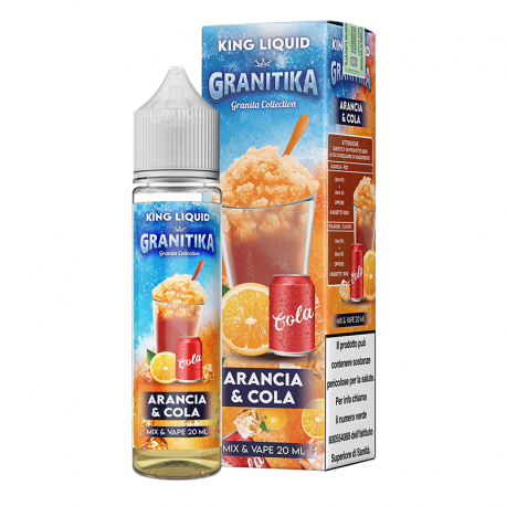 King Liquid Granitika Arancia & Cola - Mix and Vape - 20ml