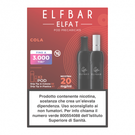 ElfBar ELFA T Pod Prefilled - Cola - 2pz