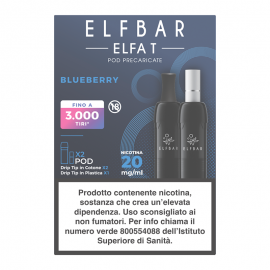 ElfBar ELFA T Pod Prefilled - Blueberry - 2pz