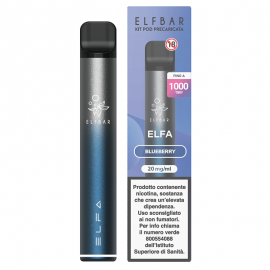 ElfBar ELFA Kit Twilight Blue + Pod Blueberry - 20mg/ml