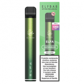 ElfBar ELFA Kit Aurora Green + Pod Watermelon - 20mg/ml