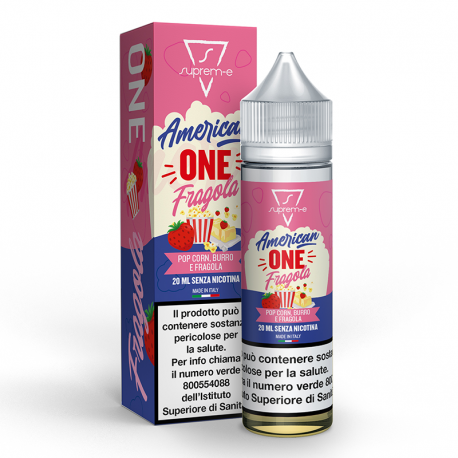 Suprem-e AmericanOne Fragola - Mix and Vape - 20ml
