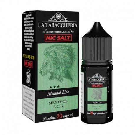 La Tabaccheria NICSALT - Extra Dry - Menthol E-Cig - 10ml