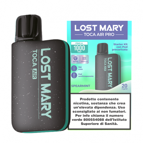 Lost Mary Toca Air Pro Kit - Spearmint - 20mg/ml