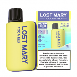 Lost Mary Toca Air Pro Kit - Lemon Ice Tea - 20mg/ml