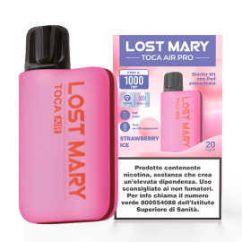 Lost Mary Toca Air Pro Kit - Strawberry Ice - 20mg/ml