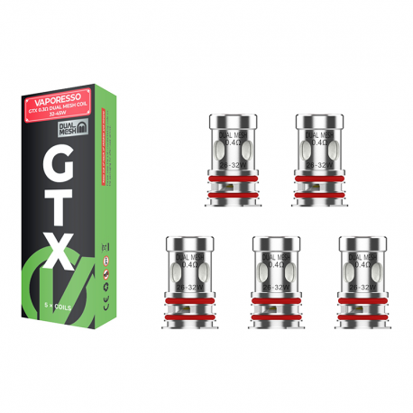 Vaporesso coil GTX Dual mesh - 0.4 ohm - 5pcs