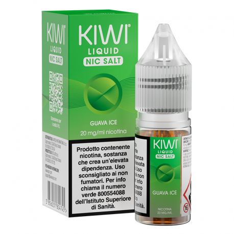 Kiwi Nic Salt Guava Ice - 10ml