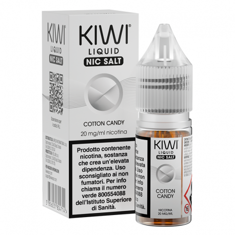 Kiwi Nic Salt Cotton Candy - 10ml