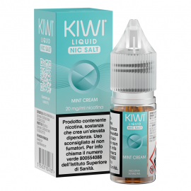 Kiwi Nic Salt Mint Cream - 10ml
