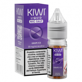 Kiwi Nic Salt Grape Ice - 10ml