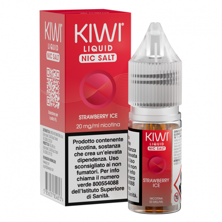 Kiwi Nic Salt Strawberry Ice - 10ml