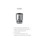 Smok V8-RBA head for TFV8 - 1pc