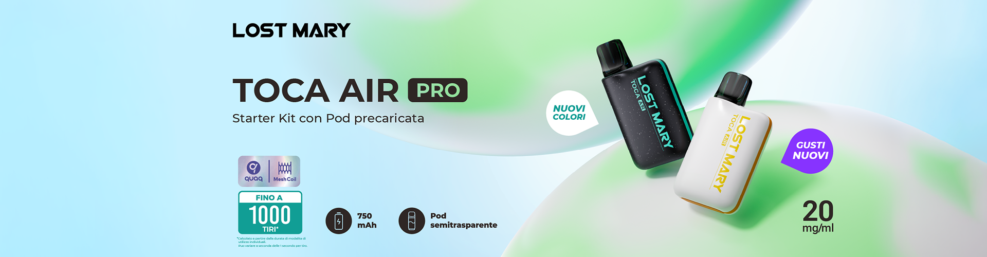 Lost Mary Toca Air kit per svapo